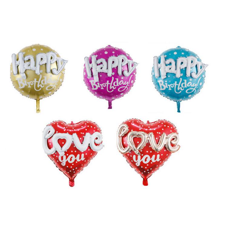 Złożone balony foliowe