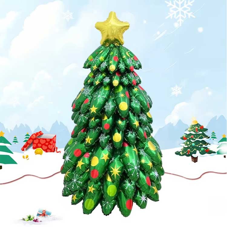 Balon Foliowy Stojący Choinka