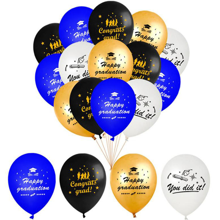 Balon tematyczny na imprezę szkolną z okazji ukończenia szkoły