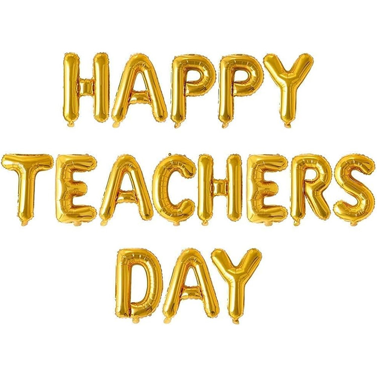 Happy Teachers Day Day Foil Balloon