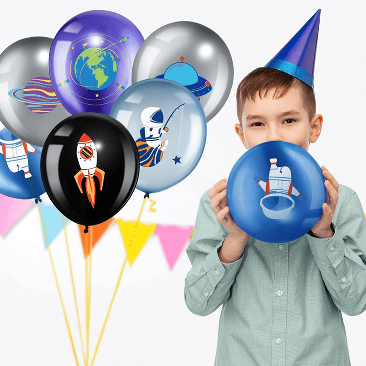 printed metal latex balloon