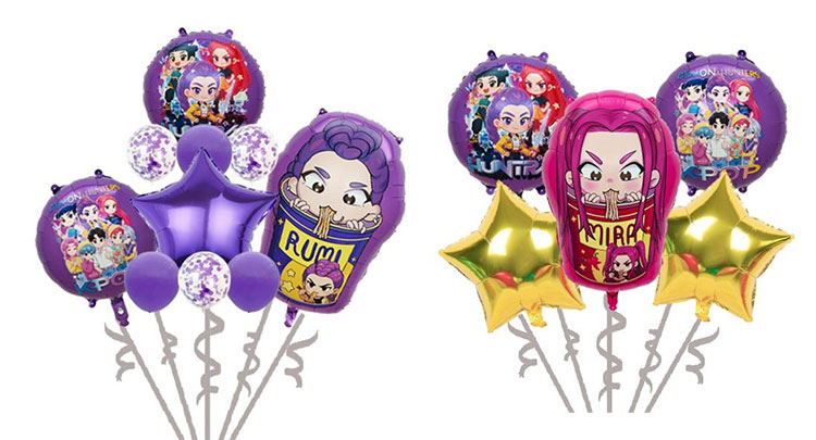 Demon Hunter Foil Balloons Demon Hunter Foil Balloons