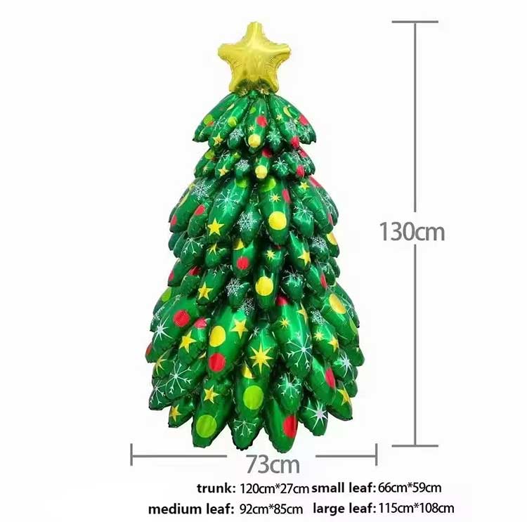 Christmas Tree Stand Up Foil Balloon
