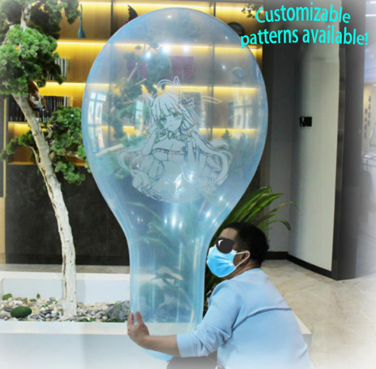 crystal long necked balloon factory