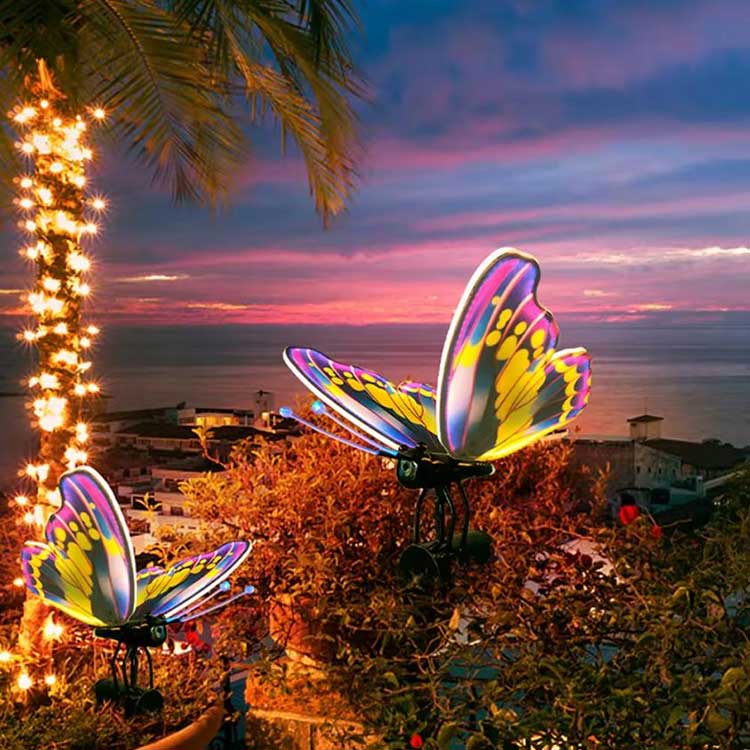 Dynamiczne światła motylkowe LED