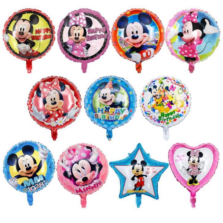 Balon z filmem Miki Minnie