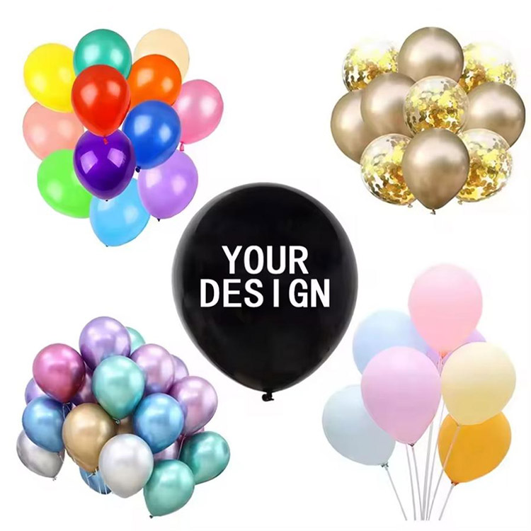 Spersonalizowane drukowane balony lateksowe