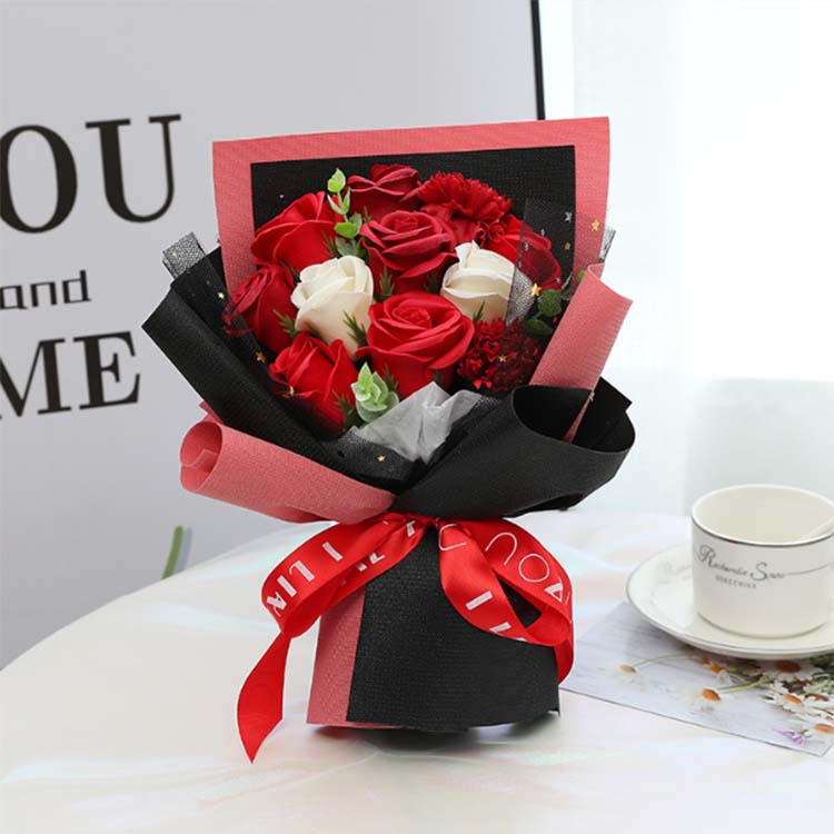 Bukiet Mydlanych Kwiatów