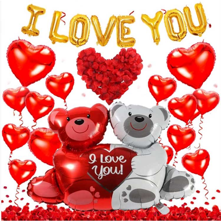 Balony Foliowe na Walentynki
